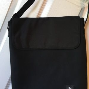 CK Shoulder bag/laptop bag or book bag. NWOT color:  black